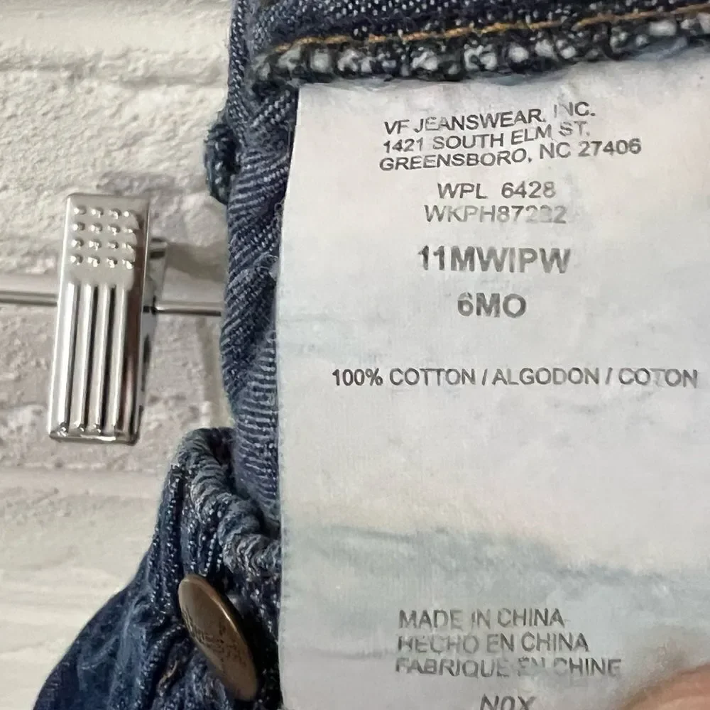 Wrangler denim diaper